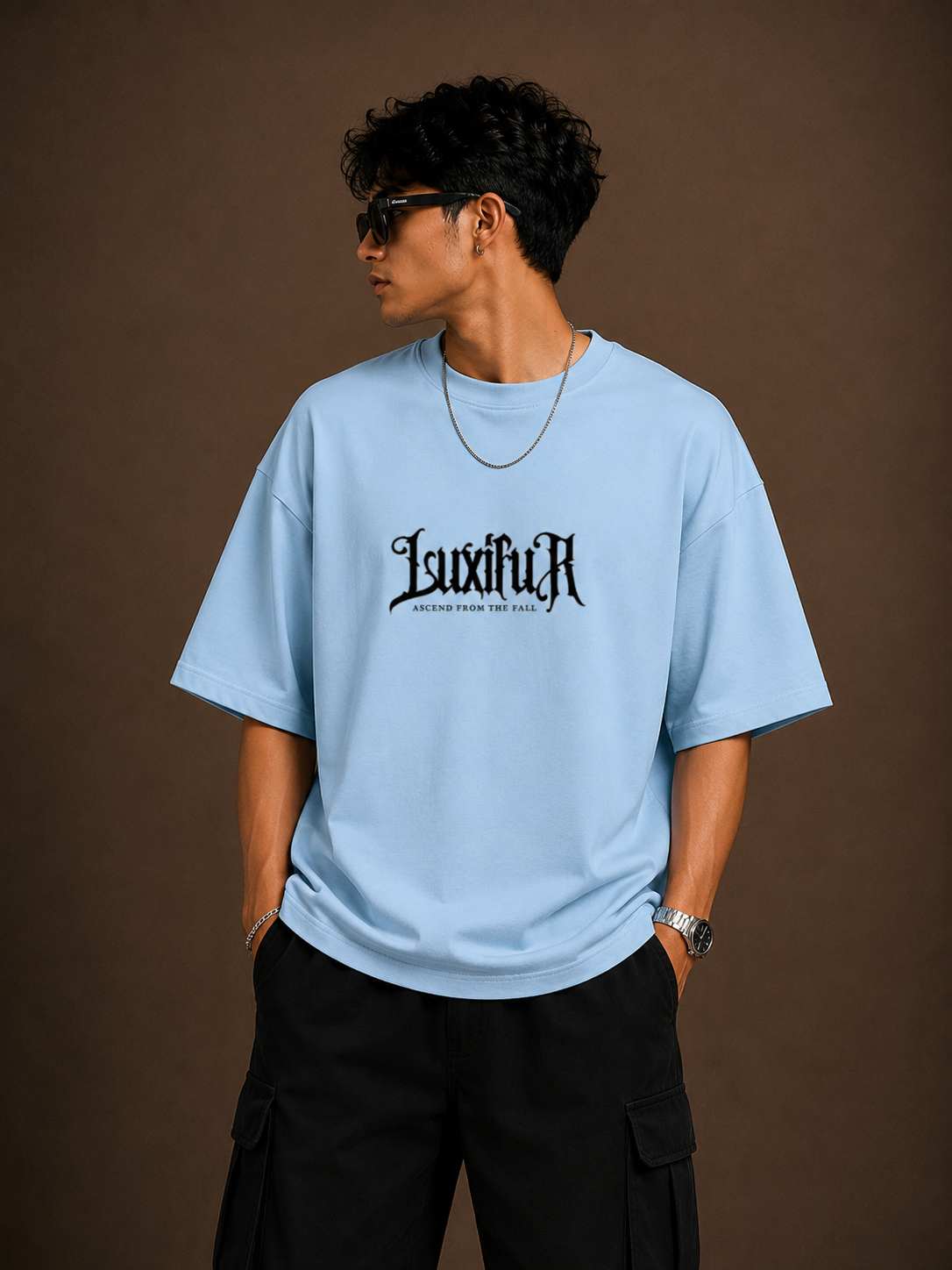 Luxifur – Fly High Premium Oversized T-Shirt