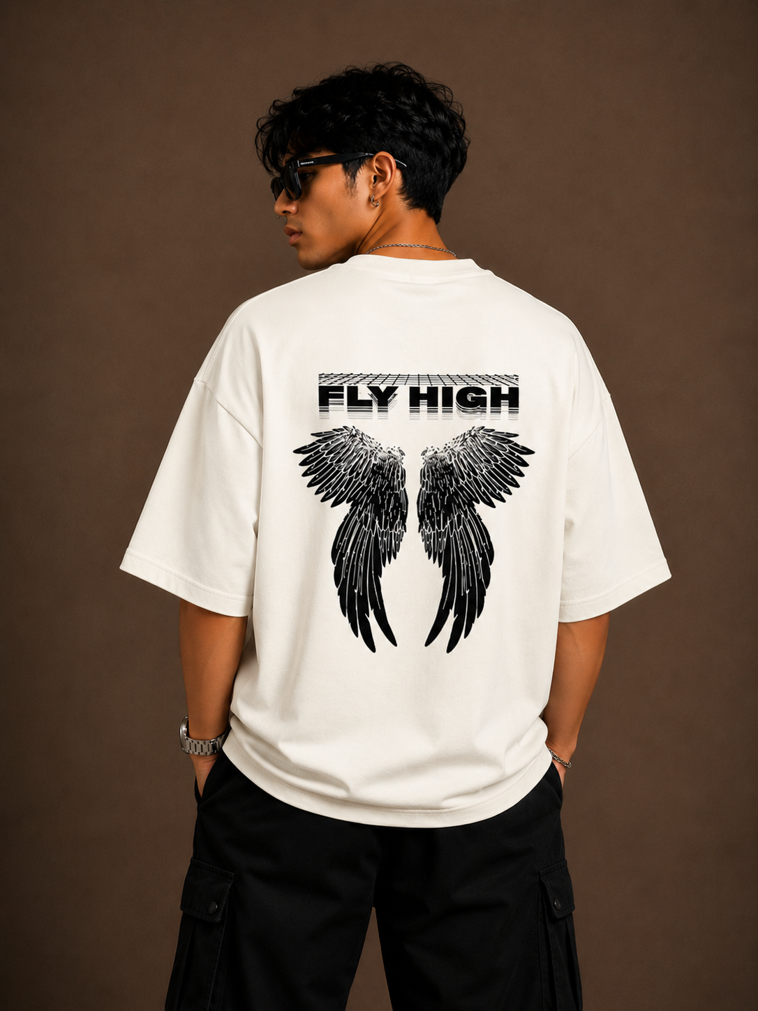 Luxifur – Fly High Premium Oversized T-Shirt