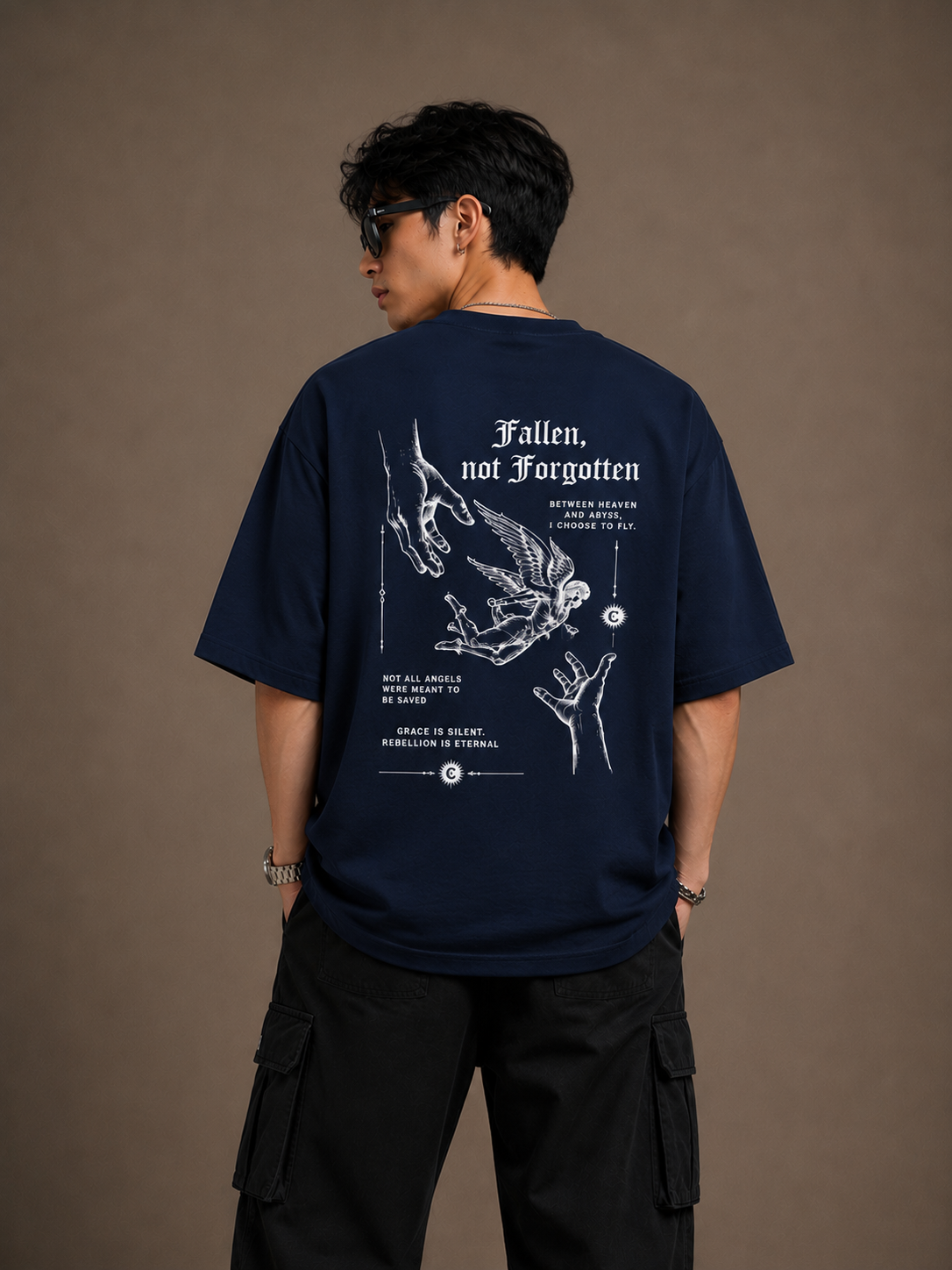 Luxifur – Fallen, Not Forgotten Premium Oversized T-Shirt