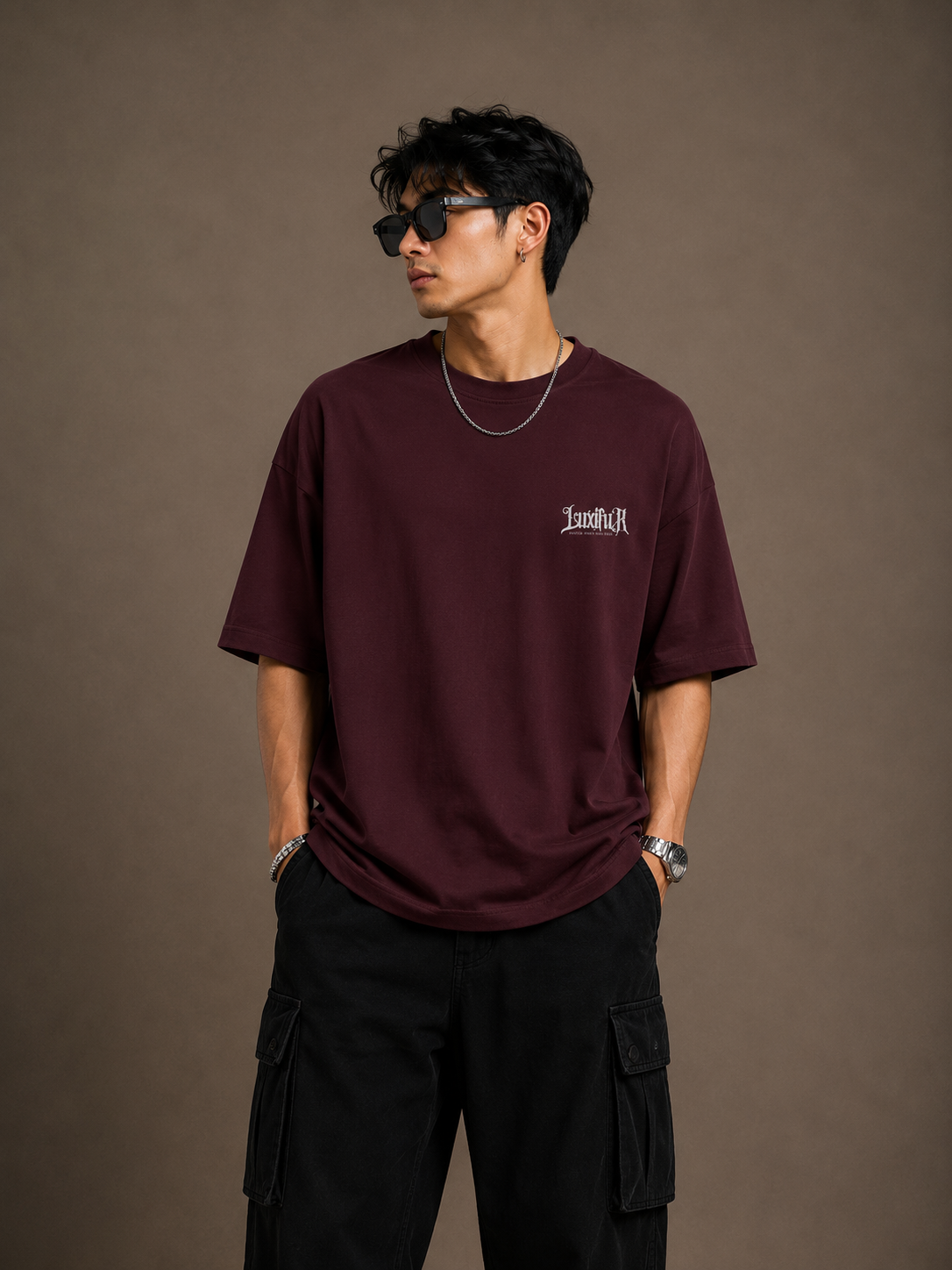 Luxifur – Fallen, Not Forgotten Premium Oversized T-Shirt