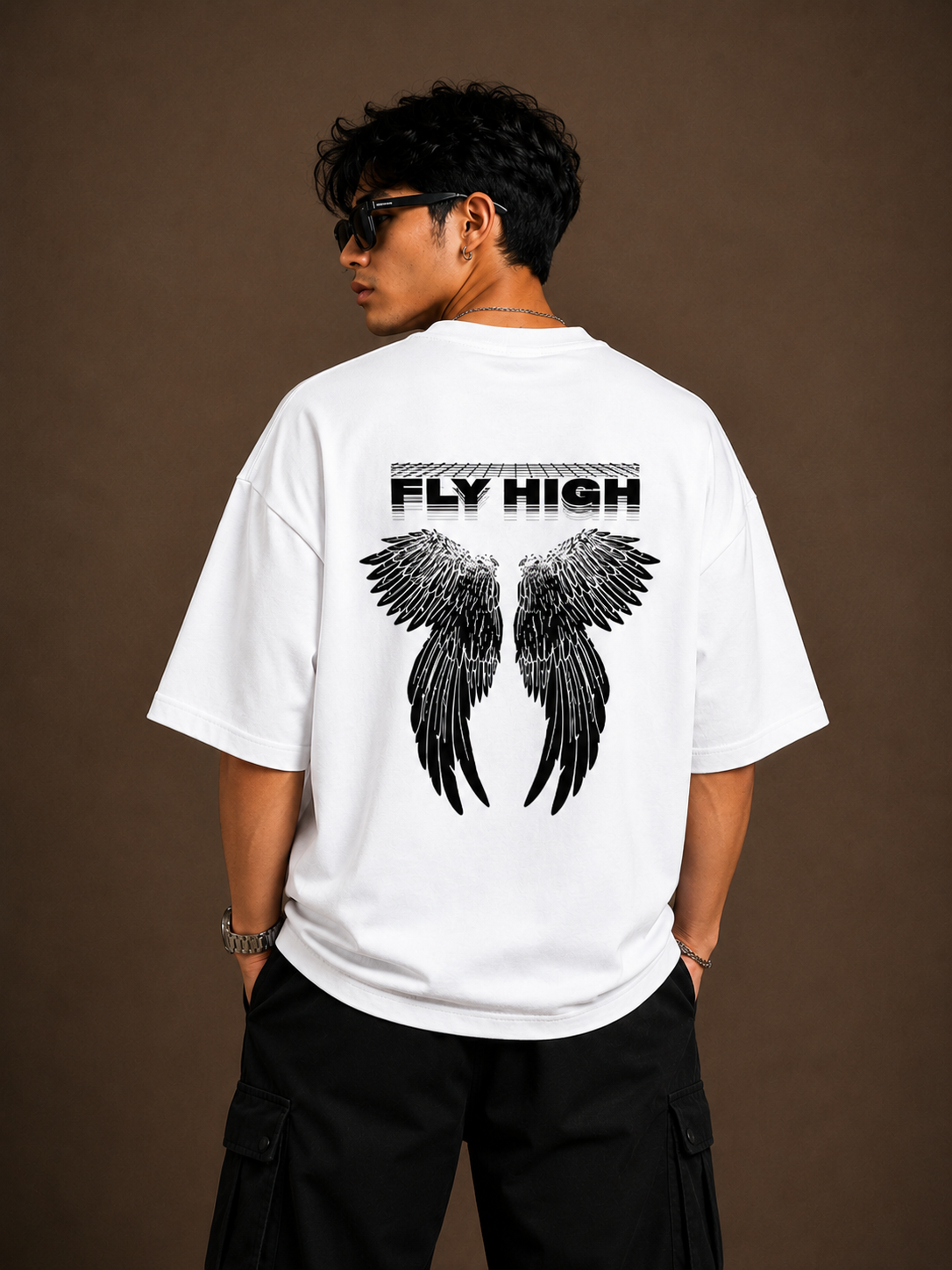 Luxifur – Fly High Premium Oversized T-Shirt
